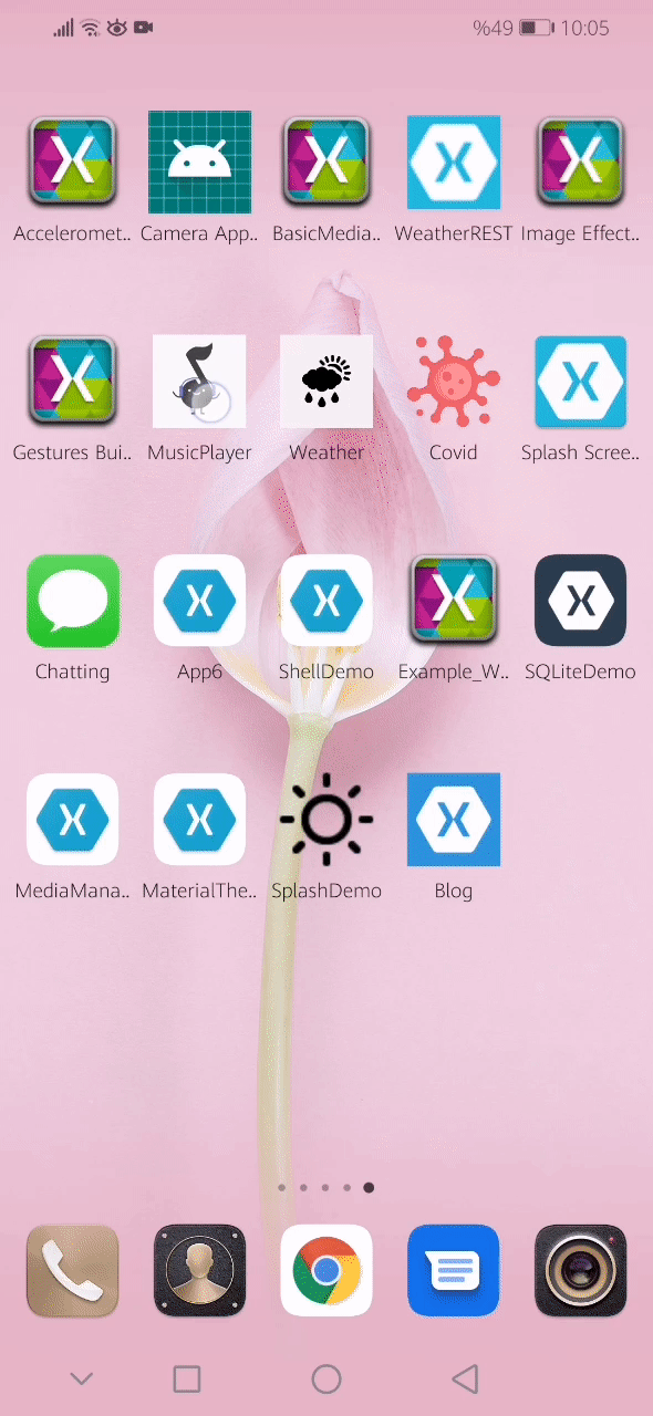 Xamarin Lottie ile Animasyonlu Giriş Ekranı