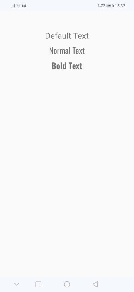 Xamarin.Forms Platforma Özel Font Yazı Tipi