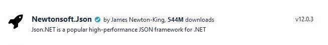 Newtonsoft.Json Plugin Installation