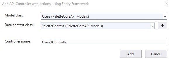 API Controller with actions using Entity Framework