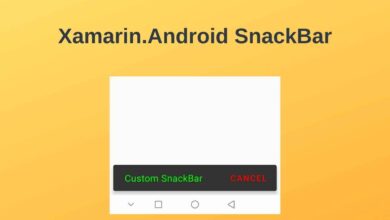 Xamarin.Android SnackBar