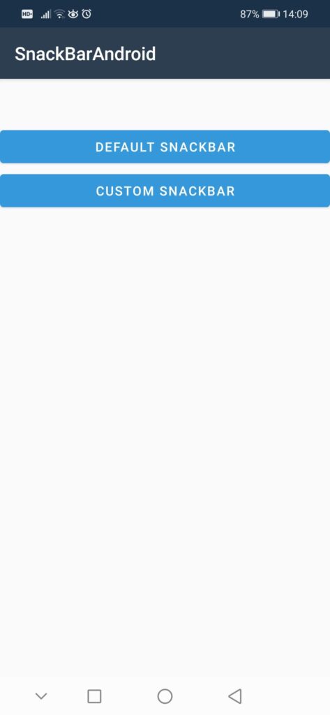 Xamarin.Android SnackBar Layout